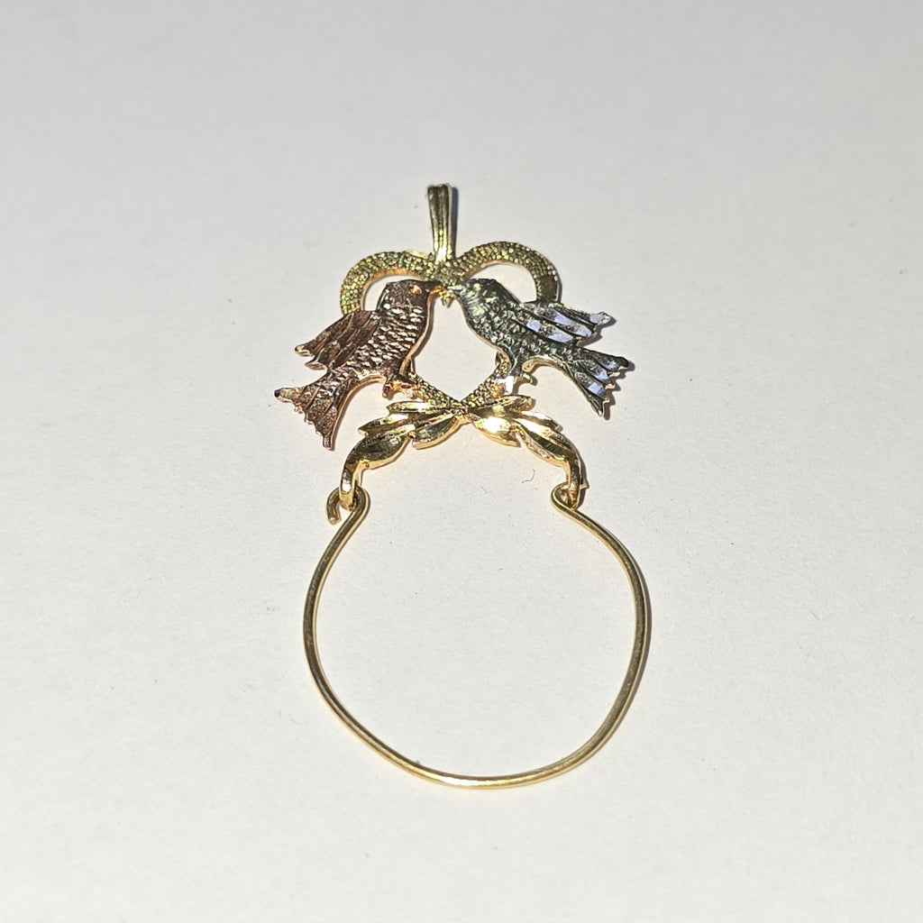DIJE ORO COMBINADO 14 K 1.7 GRMS (SEMINUEVO)