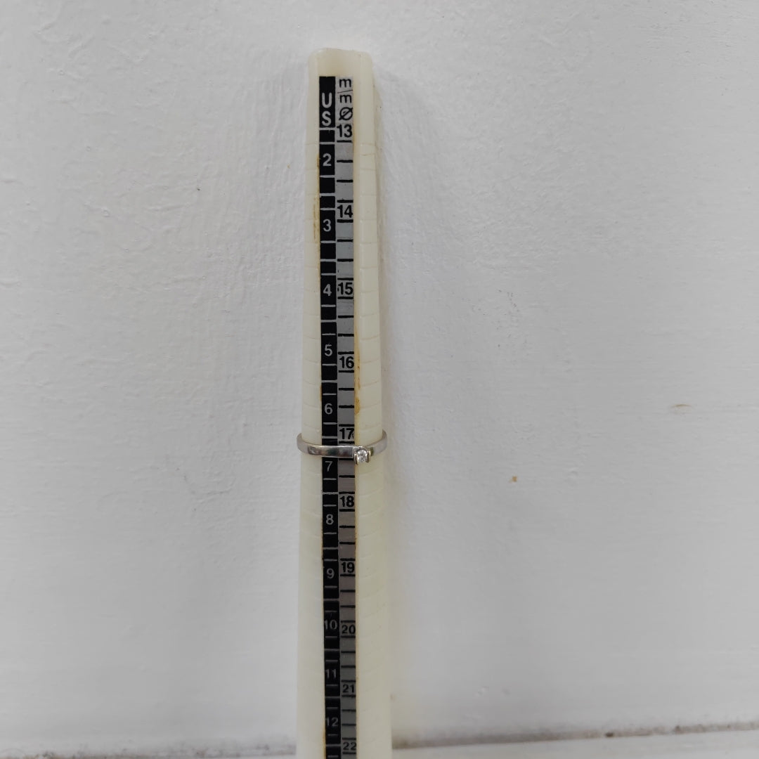 ANILLITO ORO BLANCO 14 K 1,70 GRMS (SEMINUEVO)