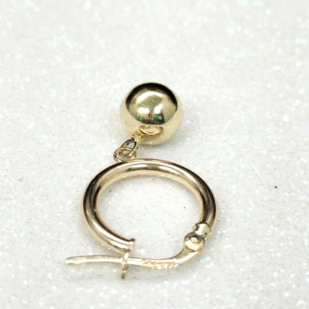 ARRACADAS ORO 14K 1.5 (NUEVO)