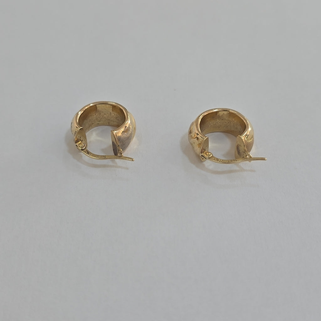 ARRACADAS PAR ORO 14 K 2,50 GRMS (SEMINUEVO)