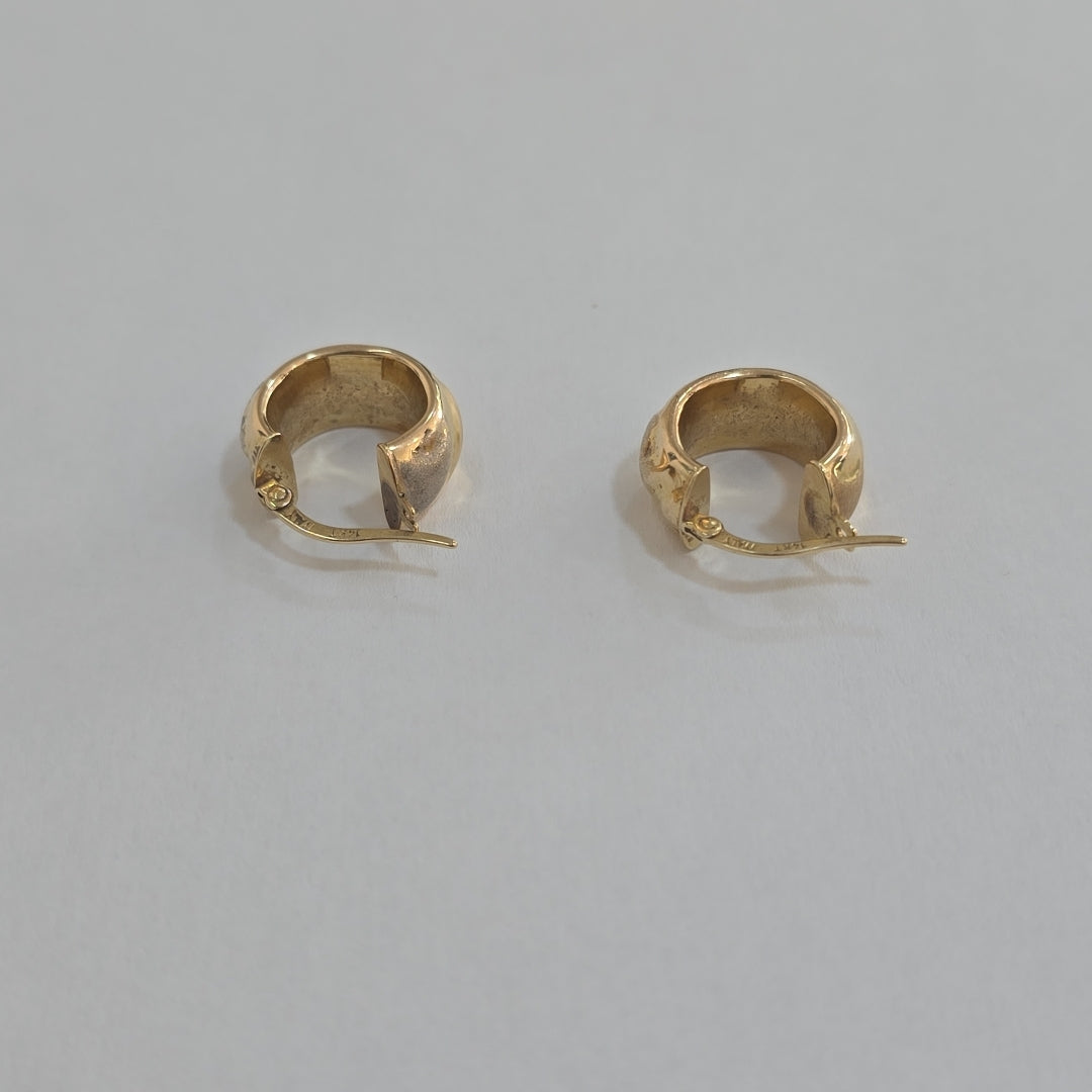 ARRACADAS PAR ORO 14 K 2,50 GRMS (SEMINUEVO)