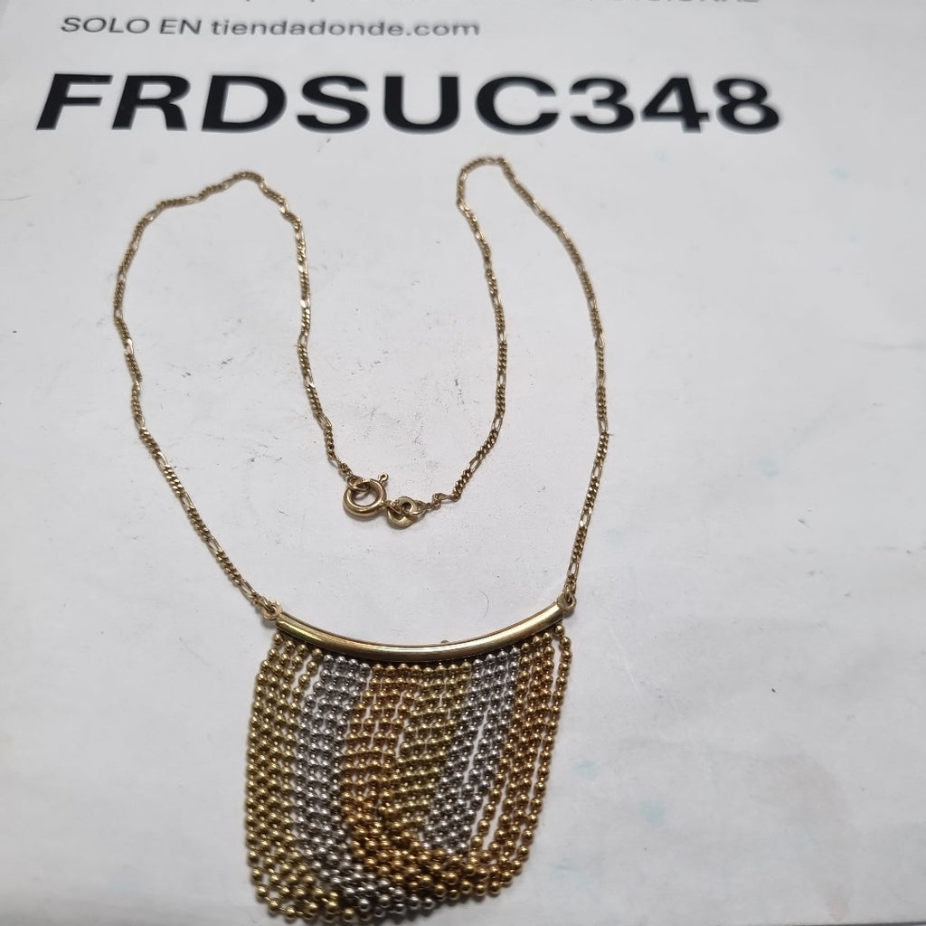 GARGANTILLA ORO 14 K 10.8 GRMS (SEMINUEVO)
