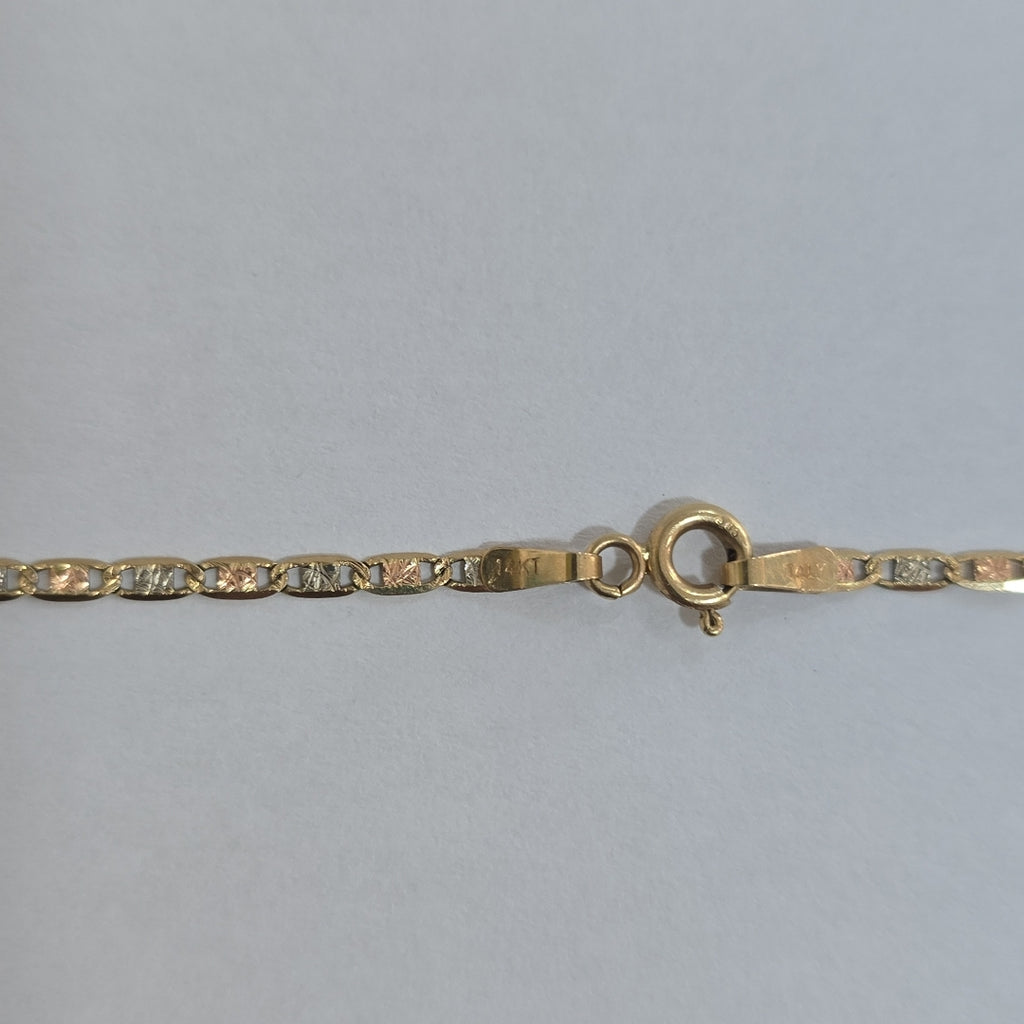 CADENA ORO 14 K 2,70 GRMS (SEMINUEVO)