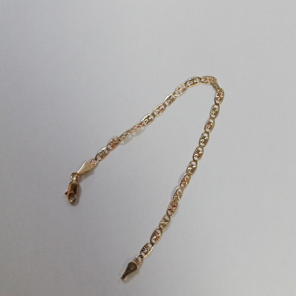 PULSERA GUCHI 14K 18 CM 2.9 GR (NUEVO)