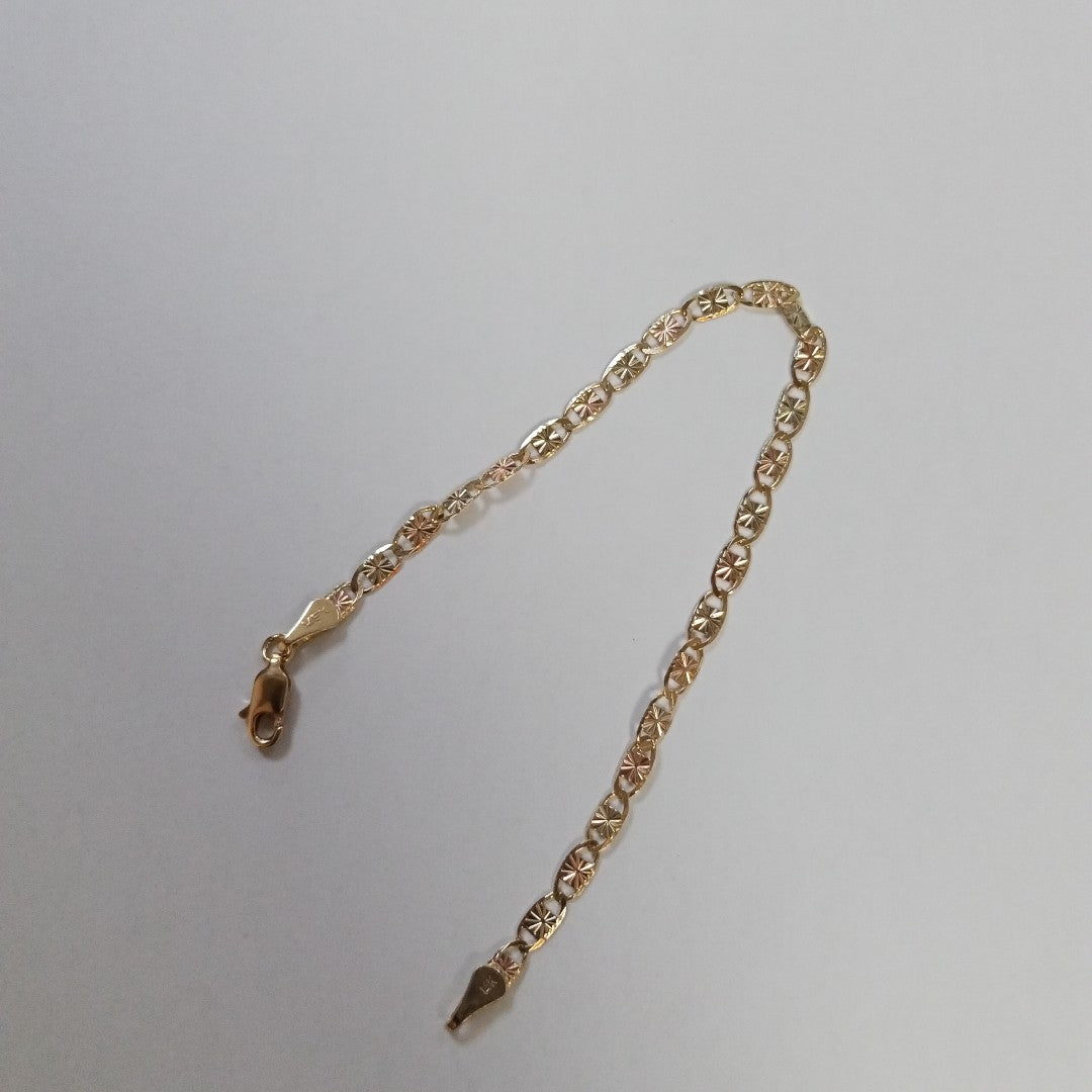 PULSERA GUCHI 14K 18 CM 2.9 GR (NUEVO)