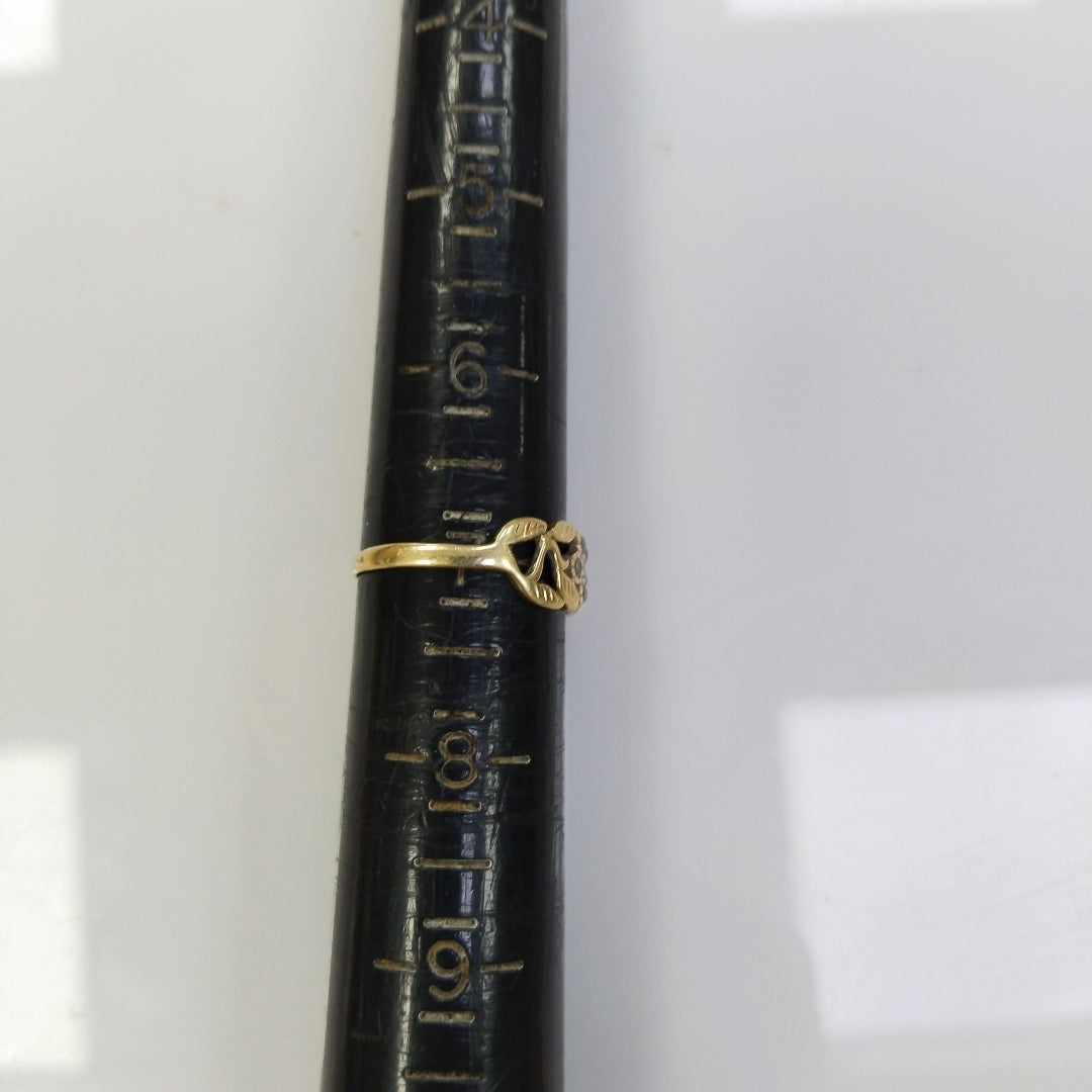 ANILLO ORO 10 K 1.3 GRMS (SEMINUEVO)