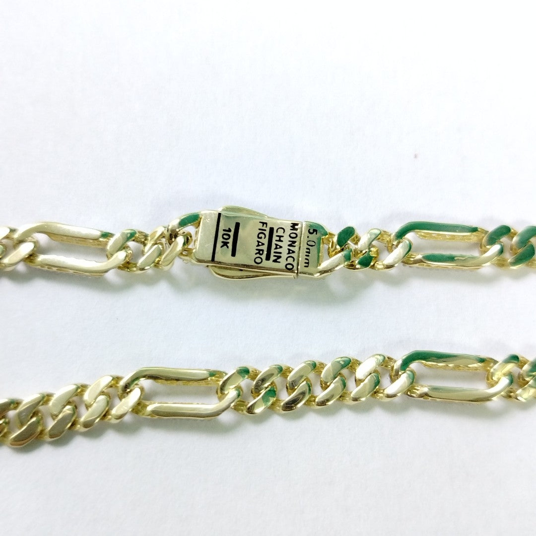 PULSERA MONACO ORO 10K 4.9 (NUEVO)