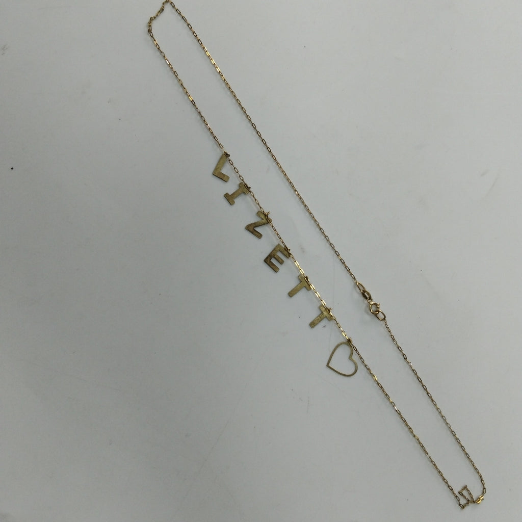 GARGANTILLA ORO 10 K 1,30 GRMS (SEMINUEVO)