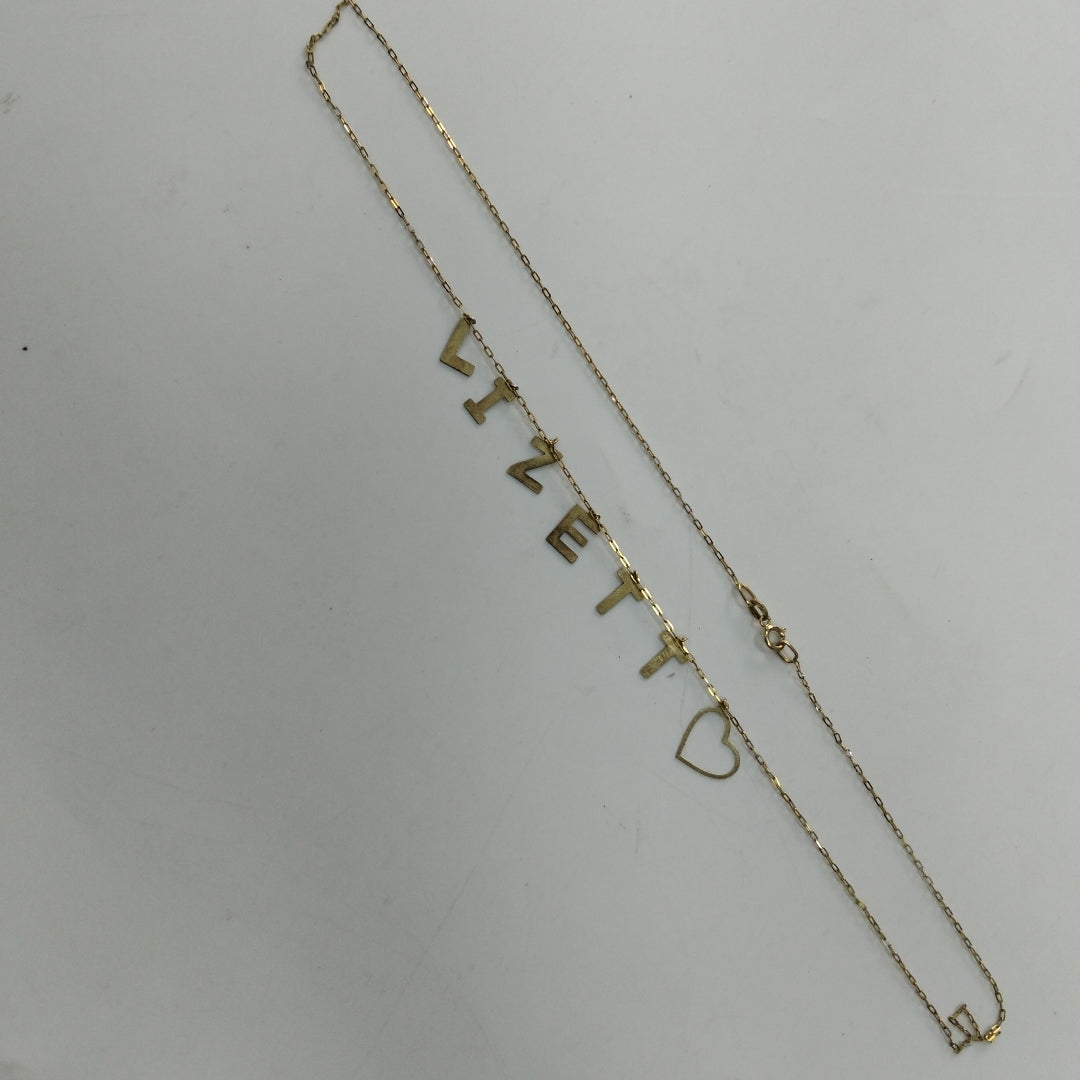 GARGANTILLA ORO 10 K 1,30 GRMS (SEMINUEVO)