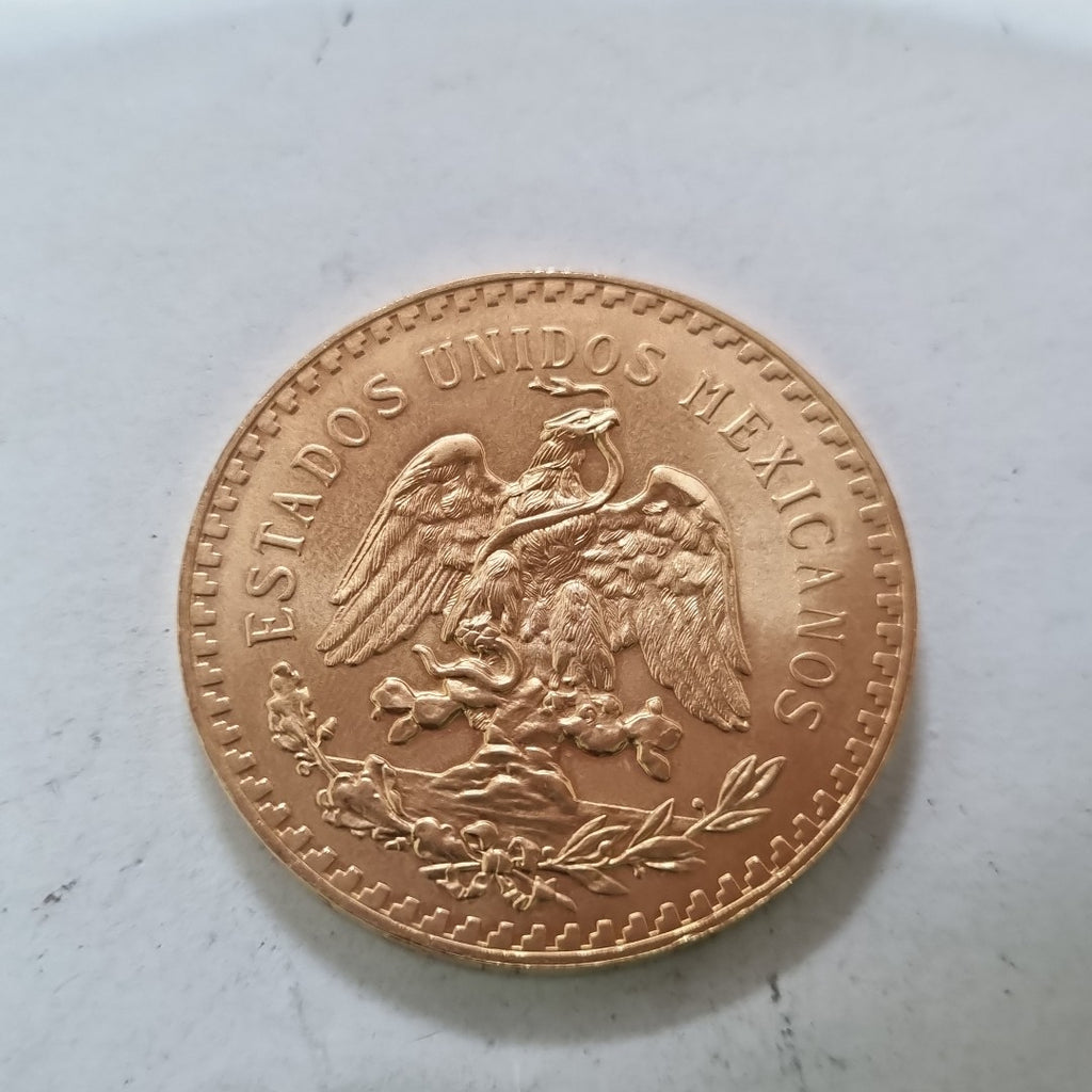K1 41.6 GRMS 21 K IDENTIFICACIÓN MONEDA NOMINATIVA MONEDAS PESOS 50 PESOS (SEMINUEVO)