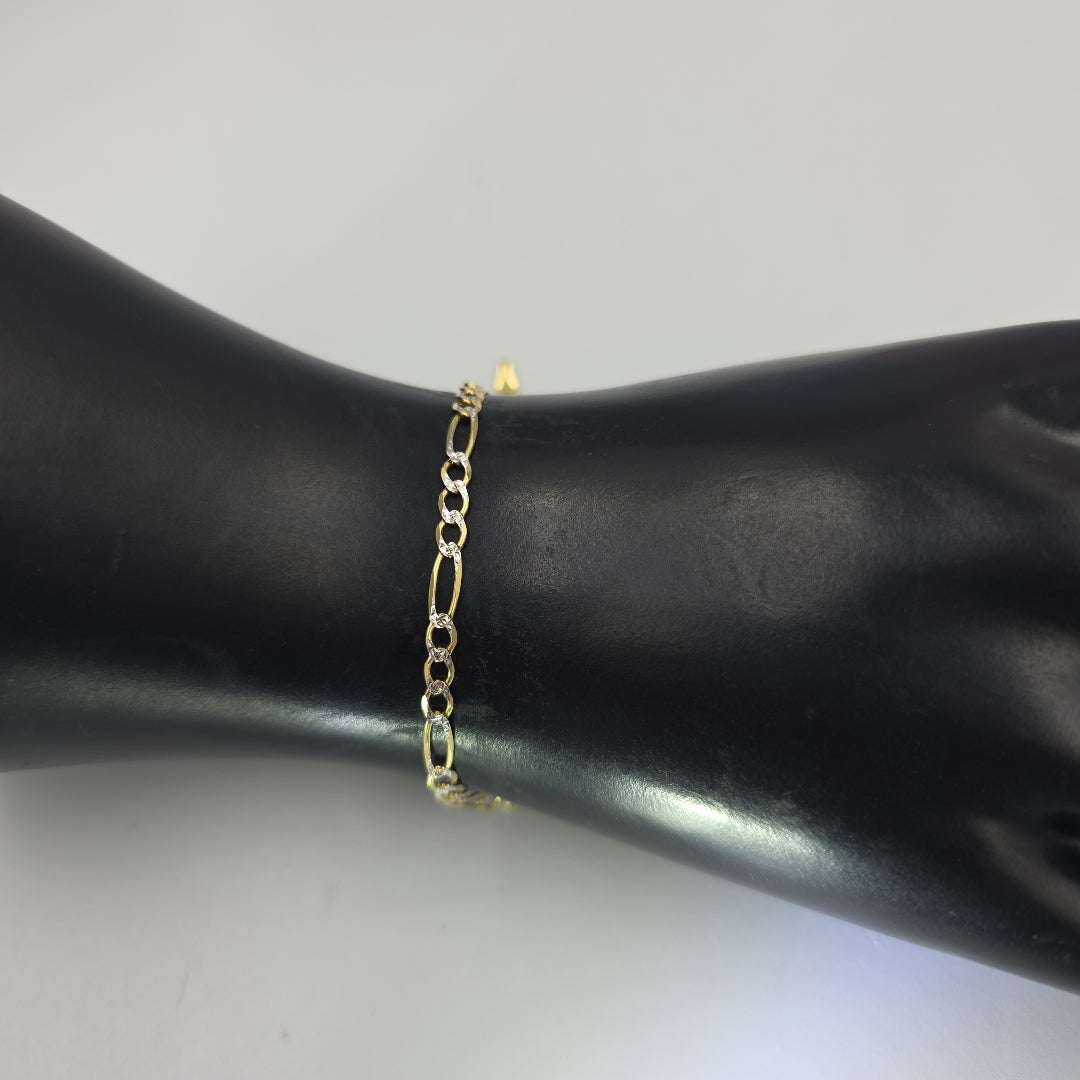 PULSERAS DAMA CARTIER 3 1 DIAMANTADA ORO 14K 2.6 (NUEVO)