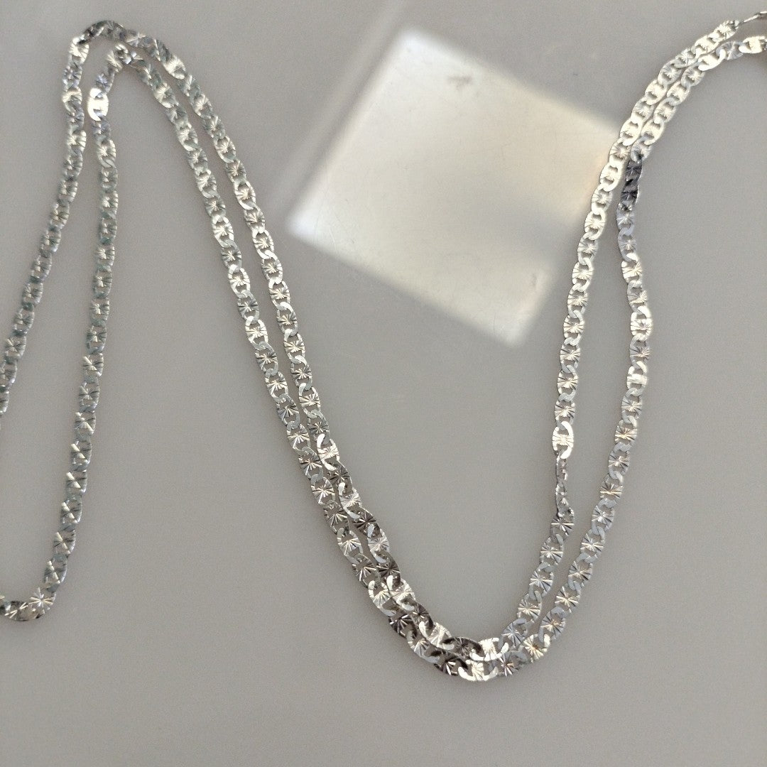 CADENA GUCHI PLATA .925 60 CM 4.32 GR (NUEVO)