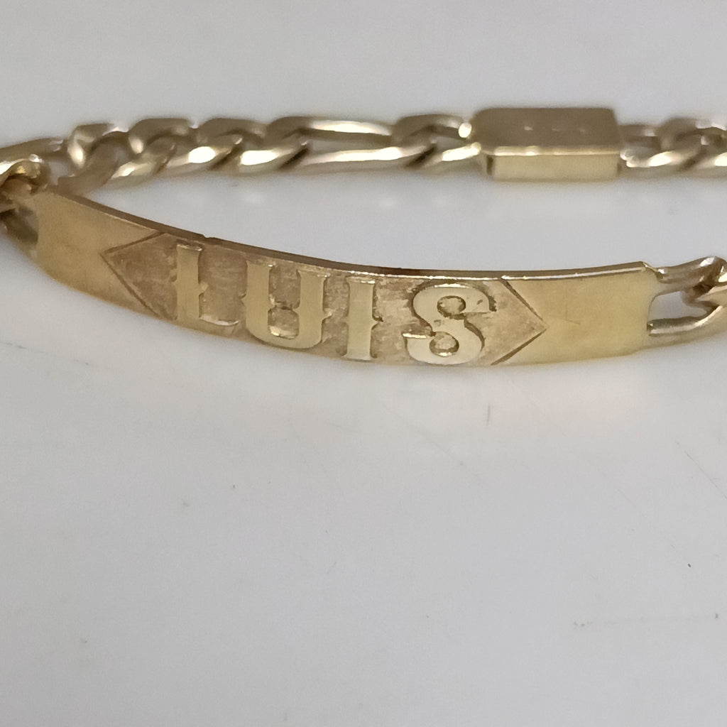 ESCLAVA ORO 10 K 23.5 GRMS (SEMINUEVO)