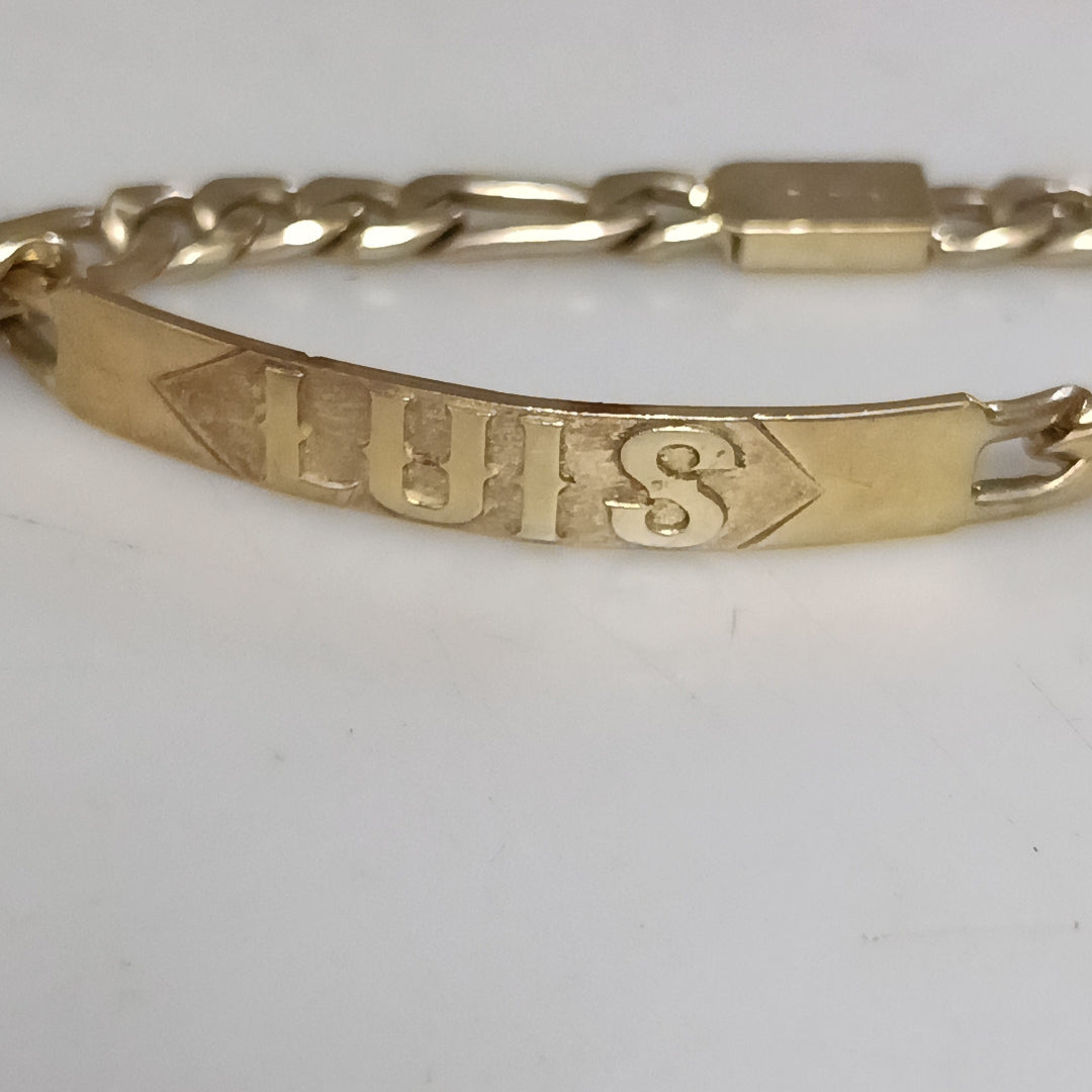 ESCLAVA ORO 10 K 23.5 GRMS (SEMINUEVO)