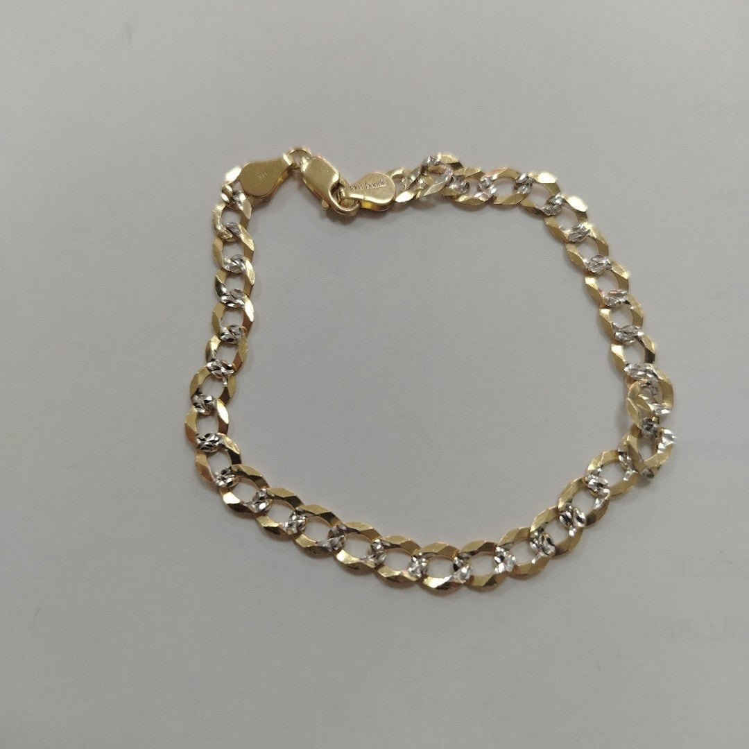 PULSERA BARBADA 14K 21 CM 6.3 GR (NUEVO)
