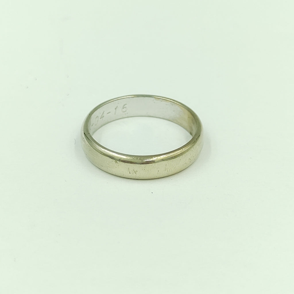 ARGOLLA ORO, ORO BLANCO 8 K 6.4 GRMS (SEMINUEVO)