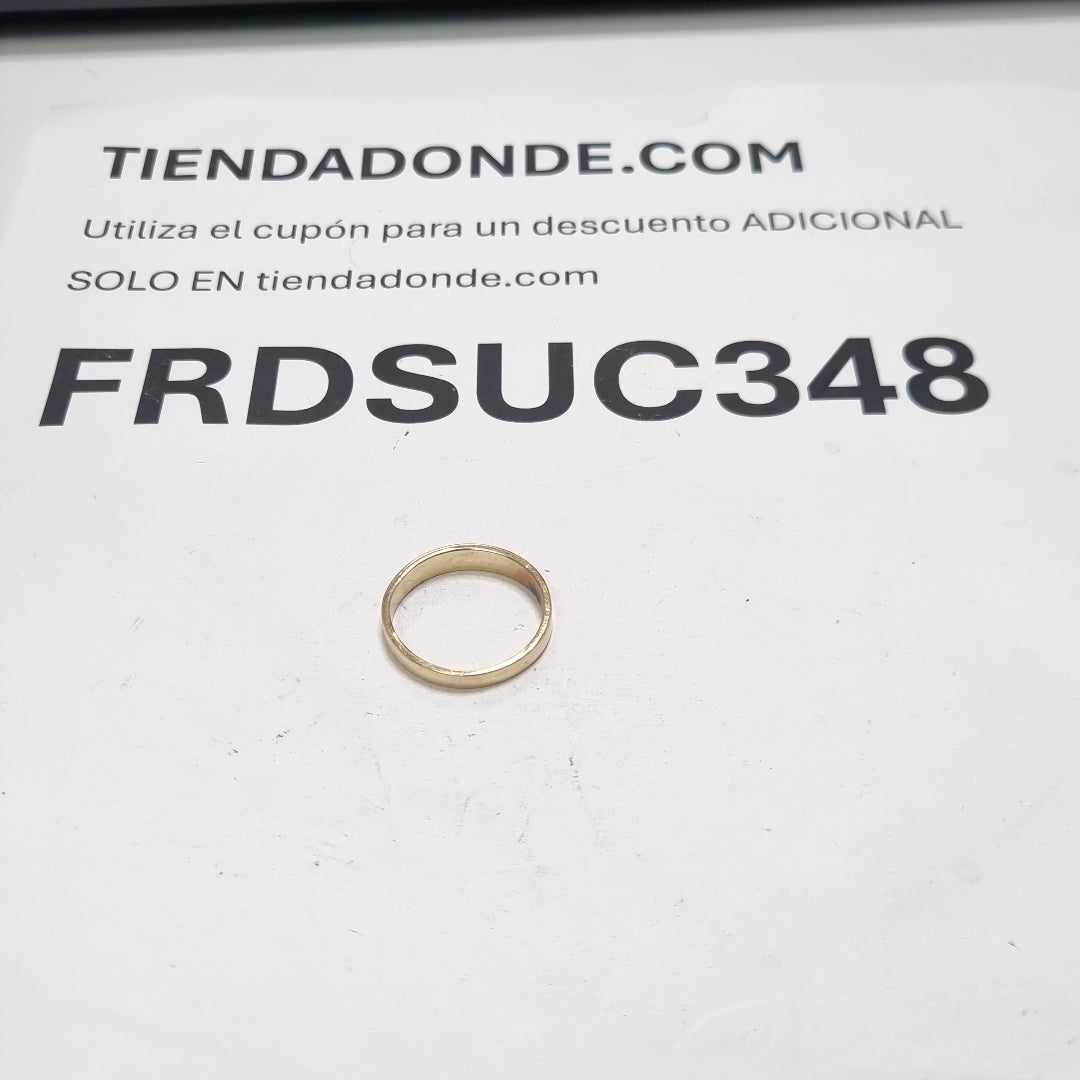 ARGOLLA ORO 10 K 3,10 GRMS (SEMINUEVO)