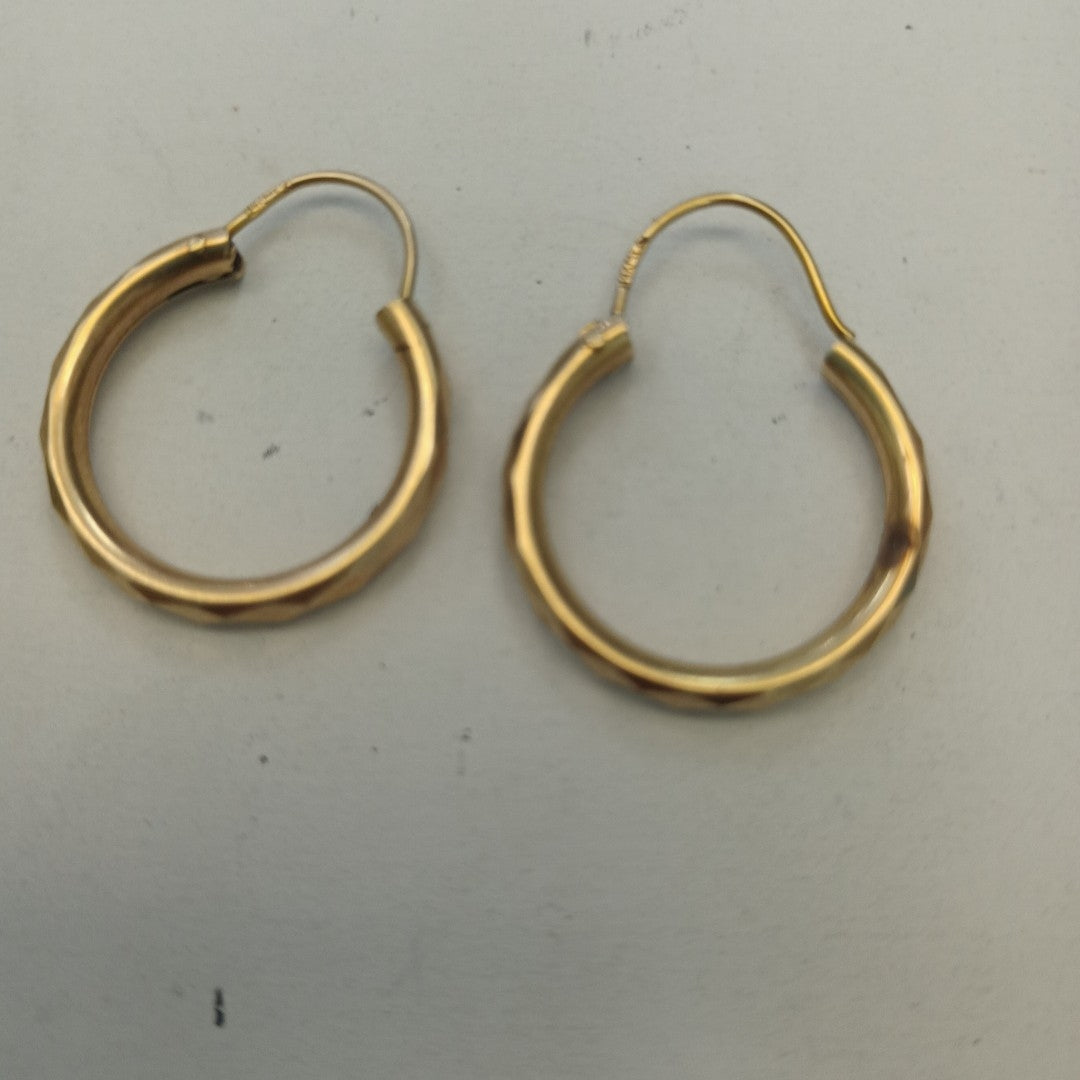 ARRACADAS PAR ORO 14 K 3,60 GRMS (SEMINUEVO)