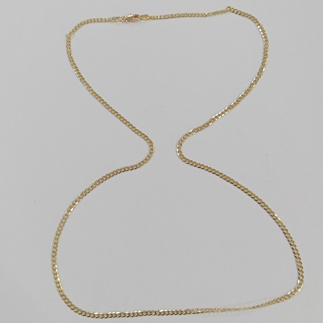 CADENA BARBADA 14K 60 CM 6 GR (NUEVO)