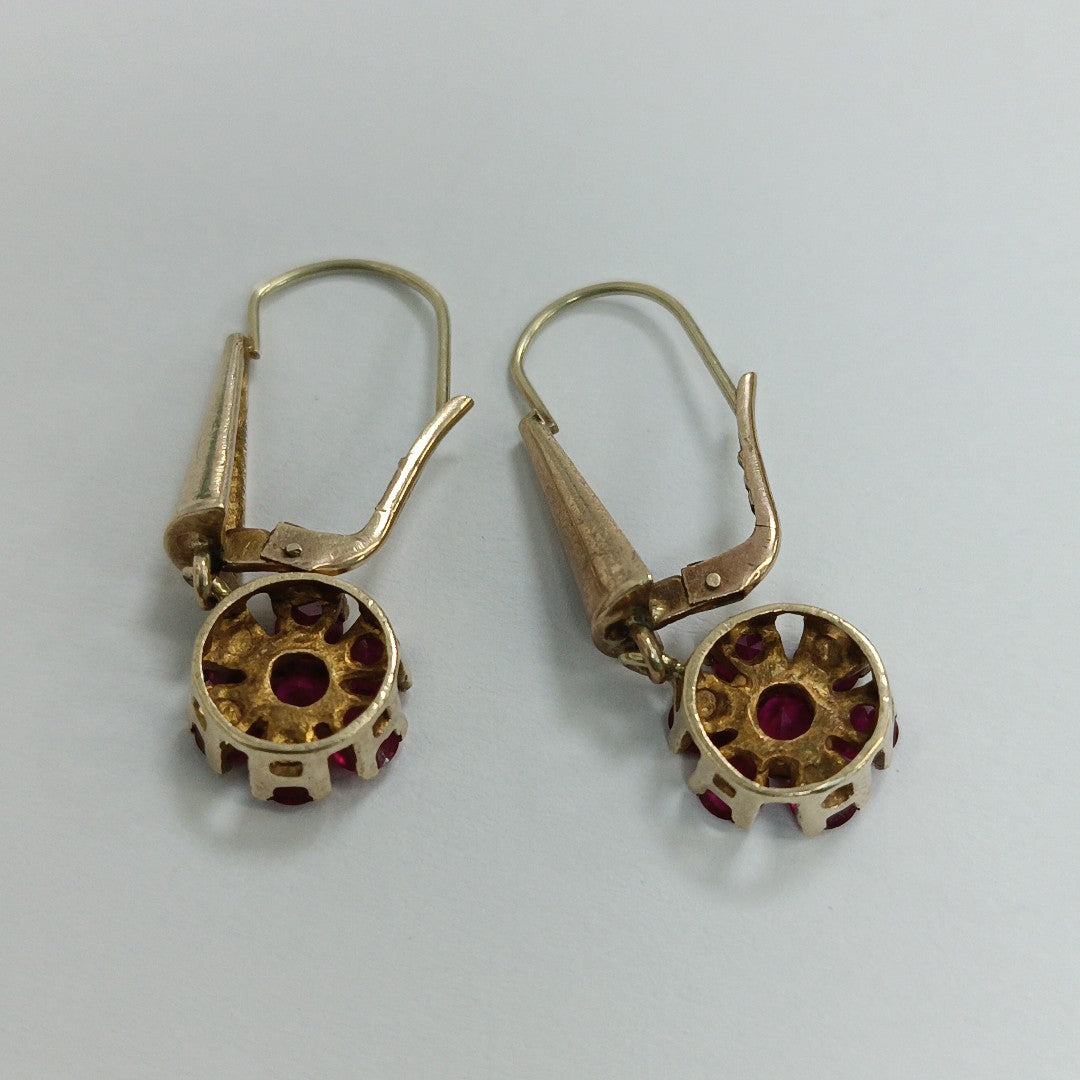 ARETES PAR ORO 8 K 4,60 GRMS (SEMINUEVO)