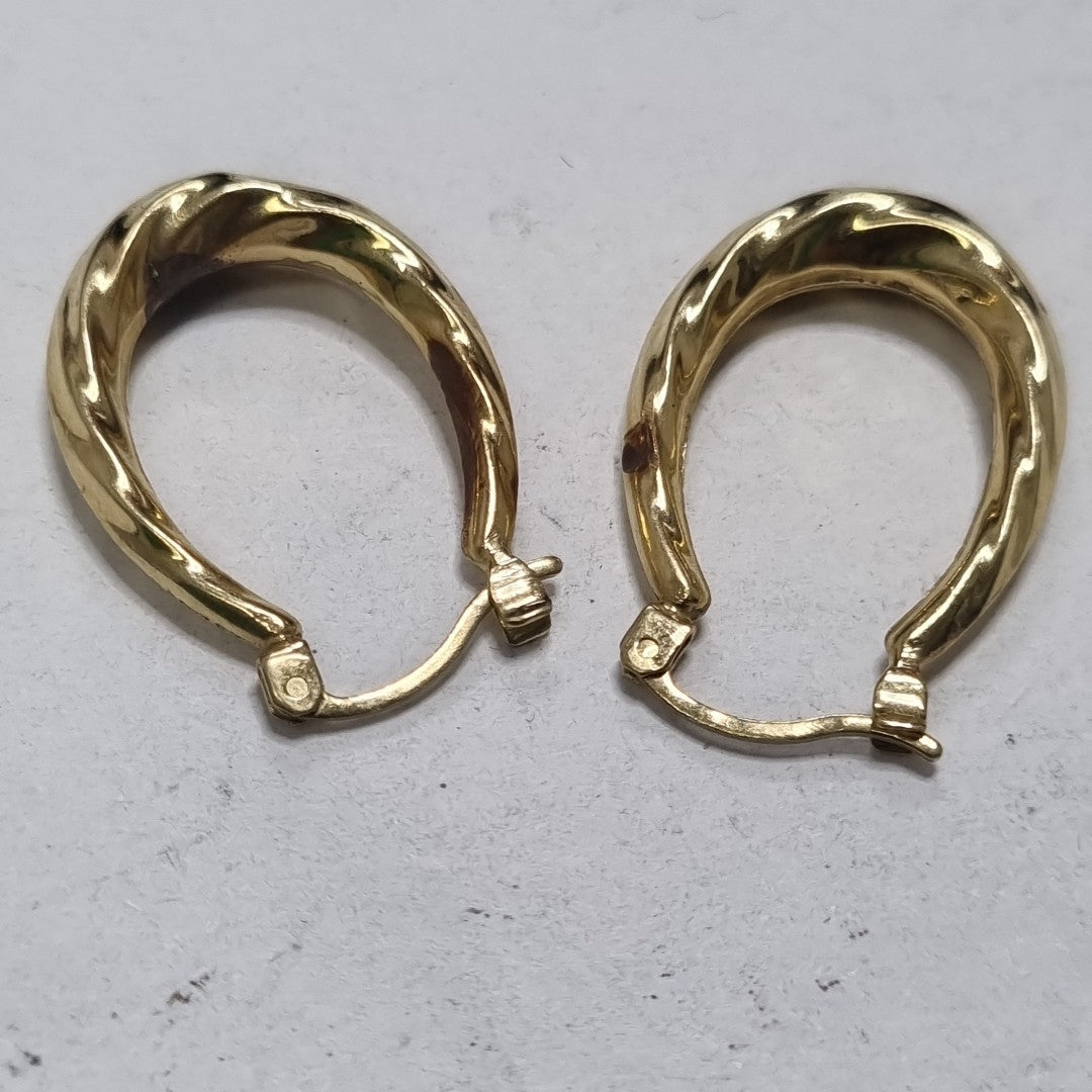 ARRACADAS PAR ORO 14 K 1,60 GRMS (SEMINUEVO)