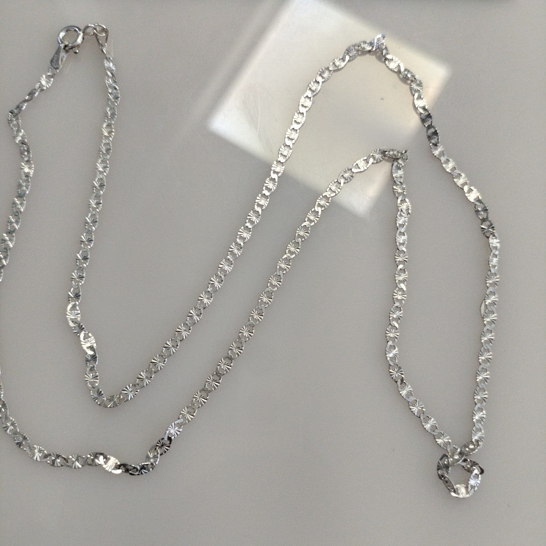 CADENA GUCHI PLATA .925 55 CM 3.92 GR (NUEVO)