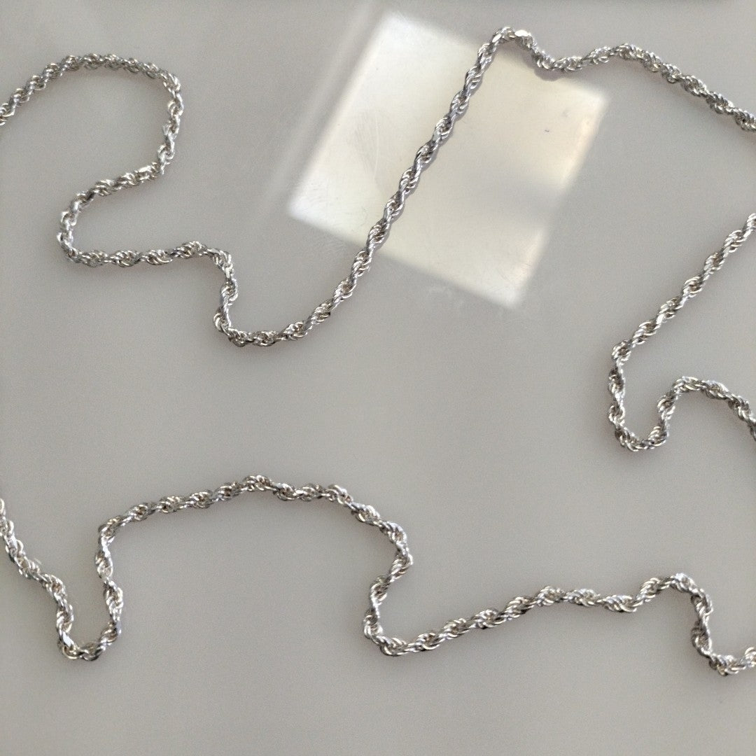 CADENA TORZAL PLATA .925 60 CM 10.42 GR (NUEVO)