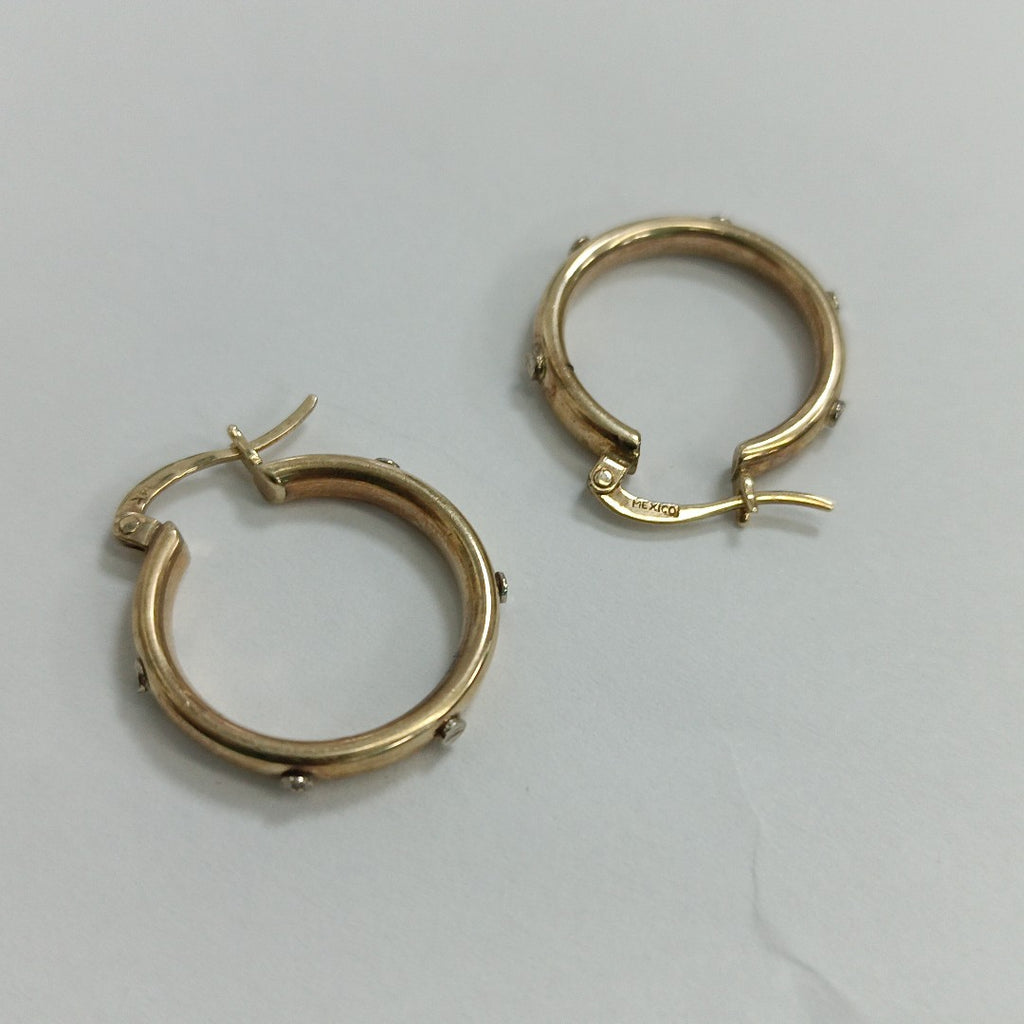 ARRACADAS PAR ORO 10 K 3,50 GRMS (SEMINUEVO)