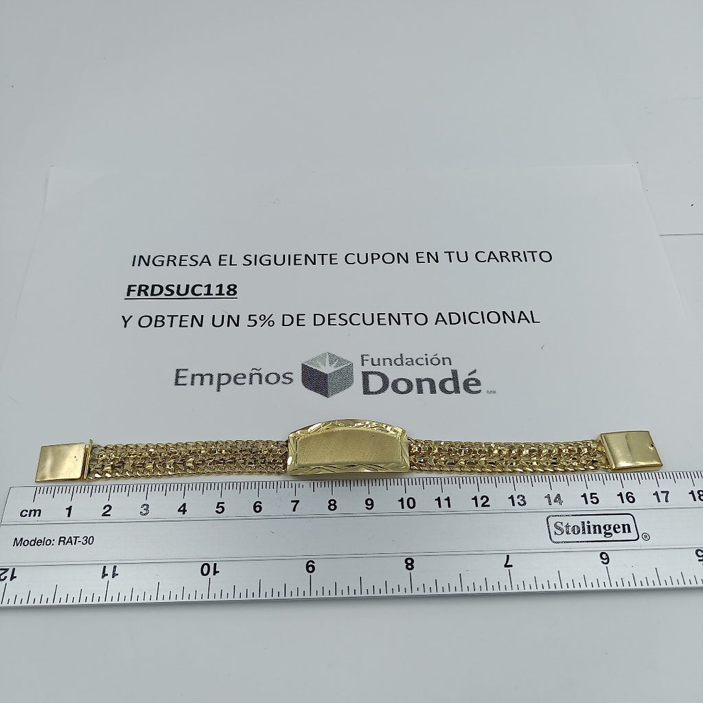 ESCLAVA ORO 10 K 18 GRMS (SEMINUEVO)