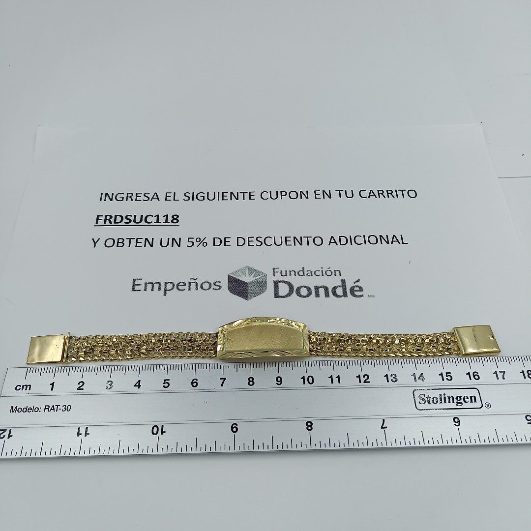 ESCLAVA ORO 10 K 18 GRMS (SEMINUEVO)