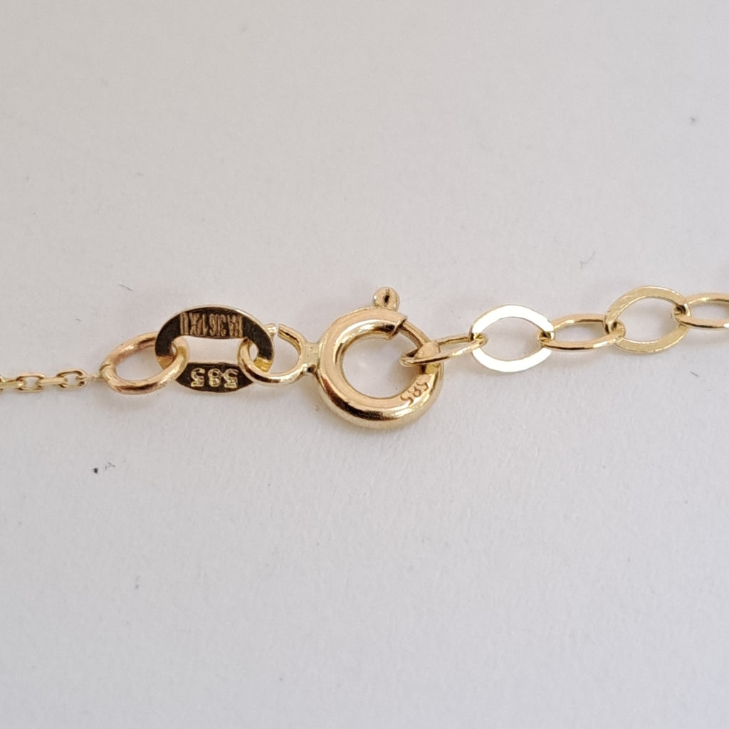 GARGANTILLAS ORO 14K 1.5 (NUEVO)