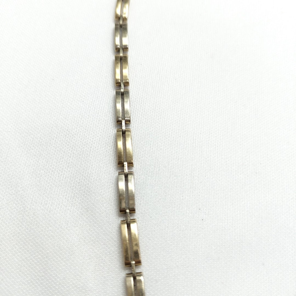 PULSERA ORO COMBINADO 14 K 3,50 GRMS (SEMINUEVO)