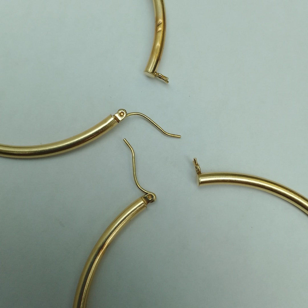 ARRACADAS PAR ORO 14 K 6.5 GRMS (SEMINUEVO)