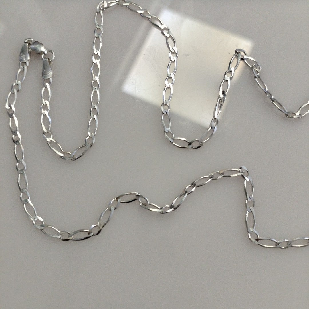 CADENA 1X1 PLATA .925 55 CM 6.52 GR (NUEVO)
