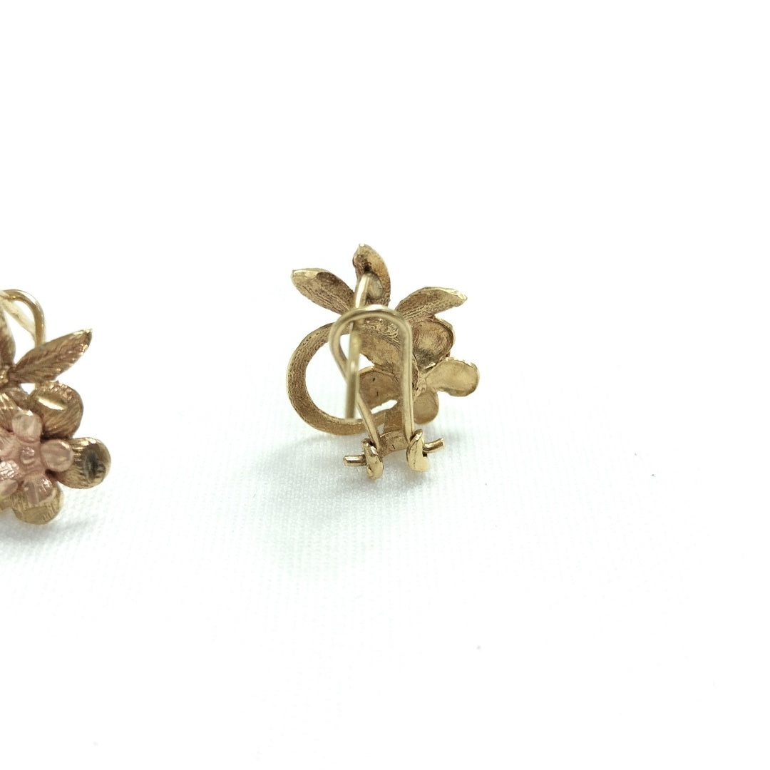 ARETES PAR ORO 14 K 3,00 GRMS (SEMINUEVO)