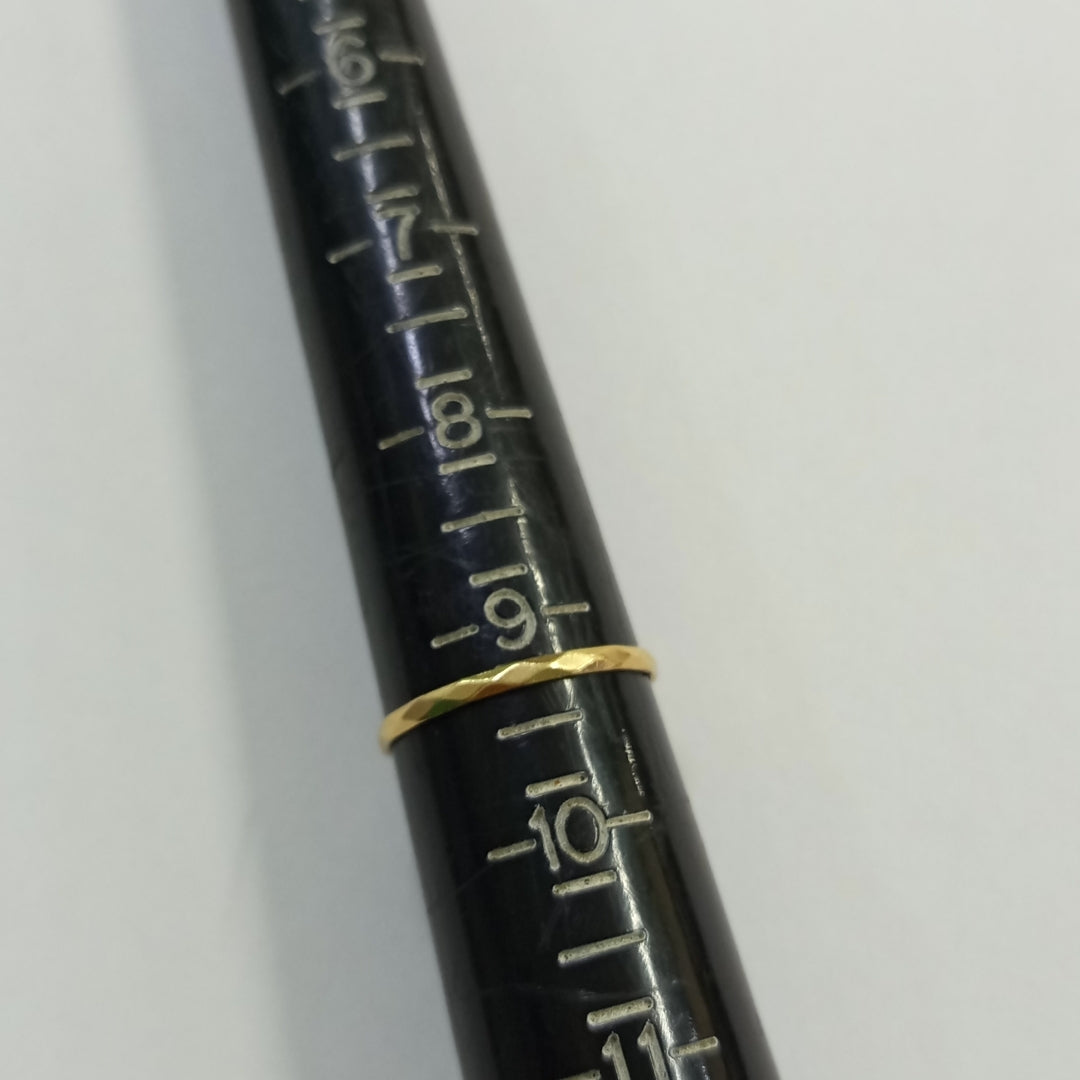 ARGOLLA ORO 14 K 0.9 GRMS (SEMINUEVO)