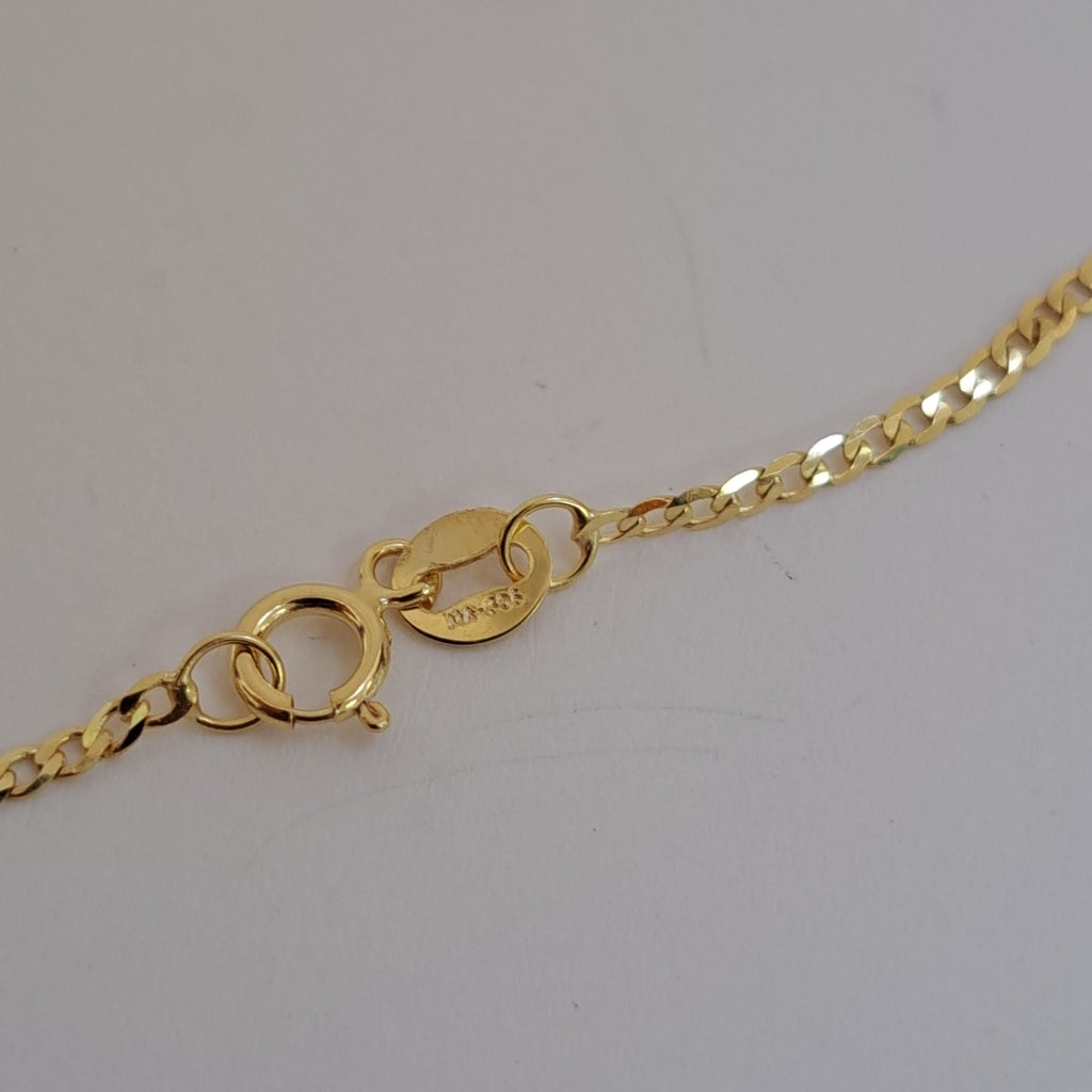 CADENAS BARBADA AMARILLA ORO 14K 2.2 (NUEVO)