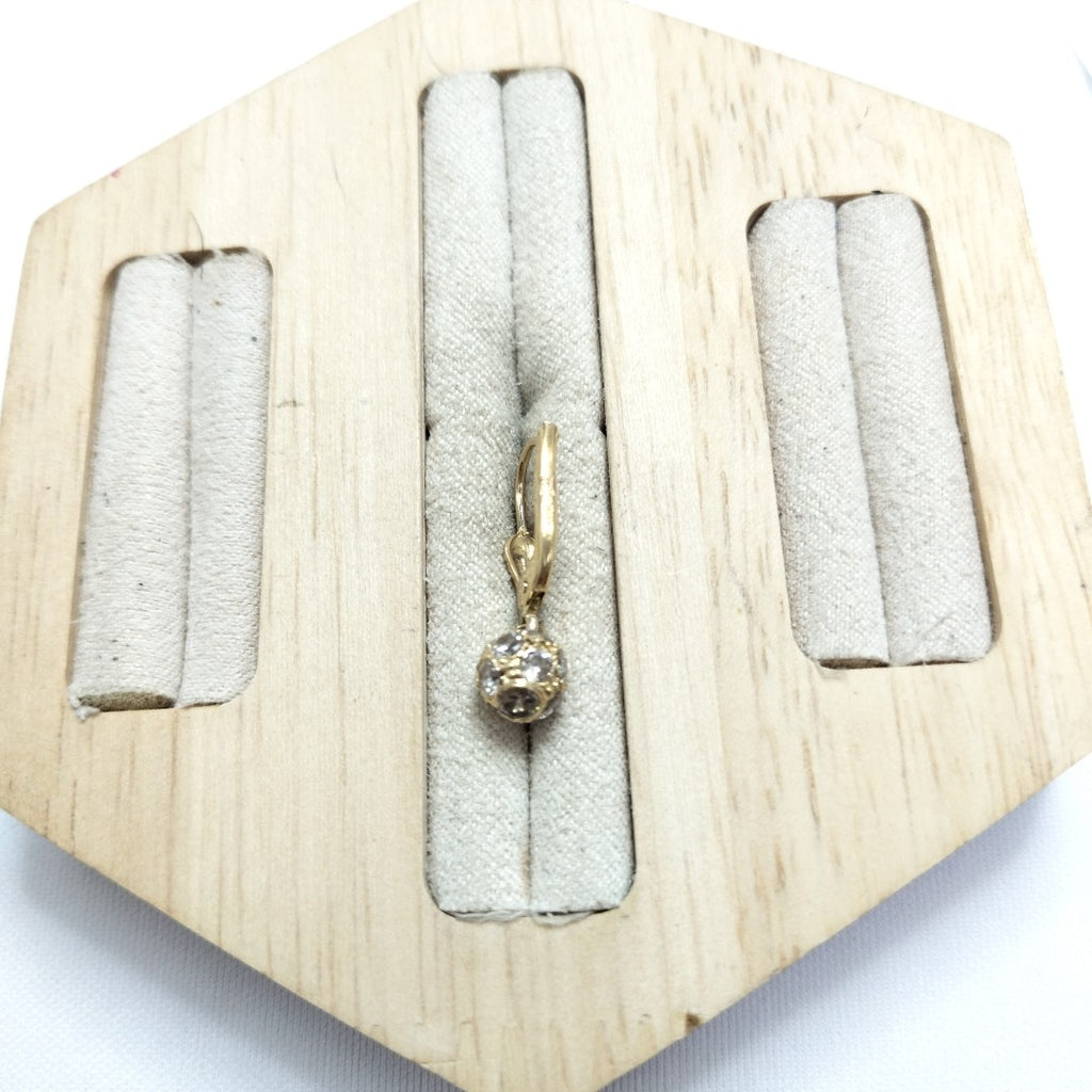 ARETES PAR ORO 14 K 2,70 GRMS (SEMINUEVO)