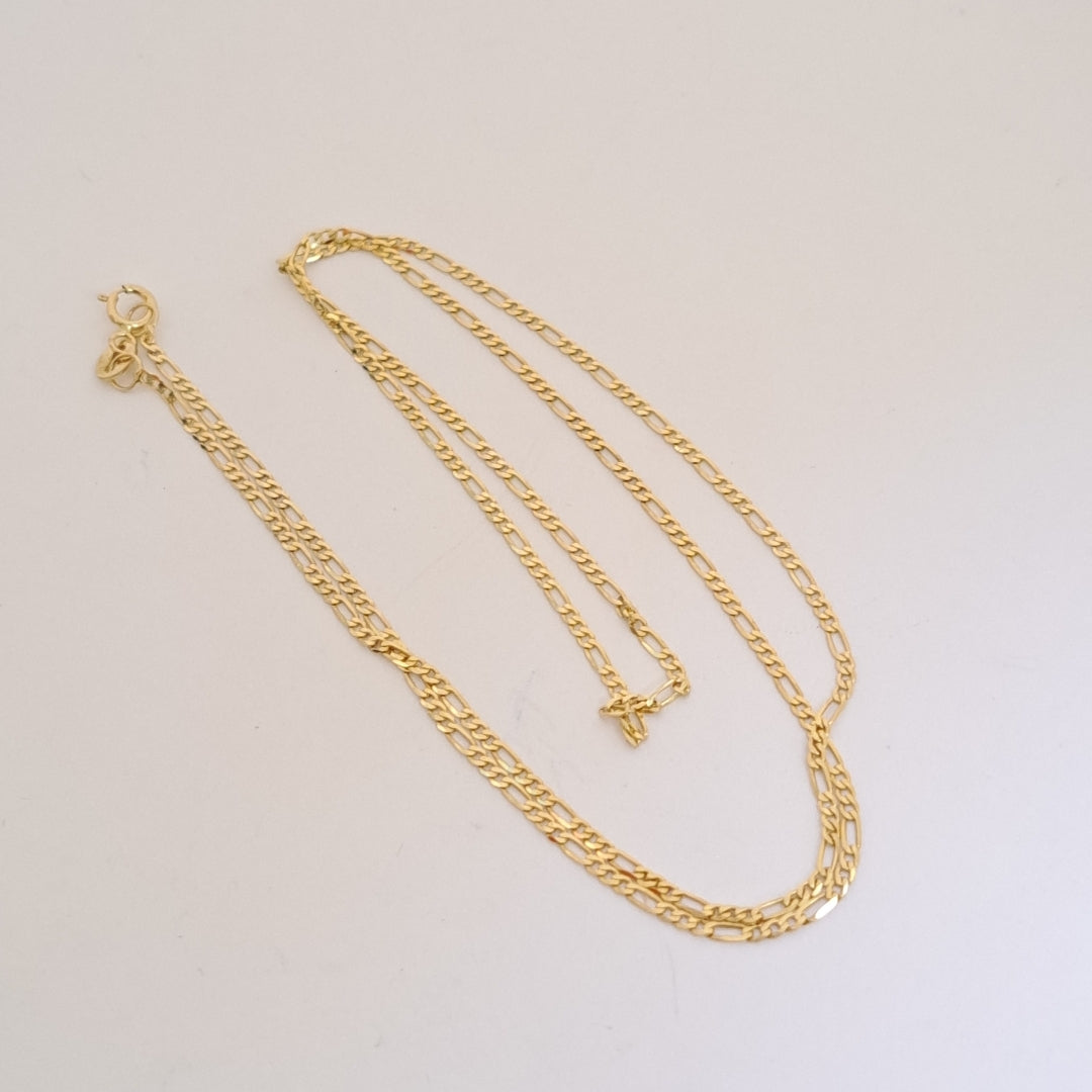 CADENAS CARTIER 3 1 AMARILLA ORO 14K 2.2 (NUEVO)