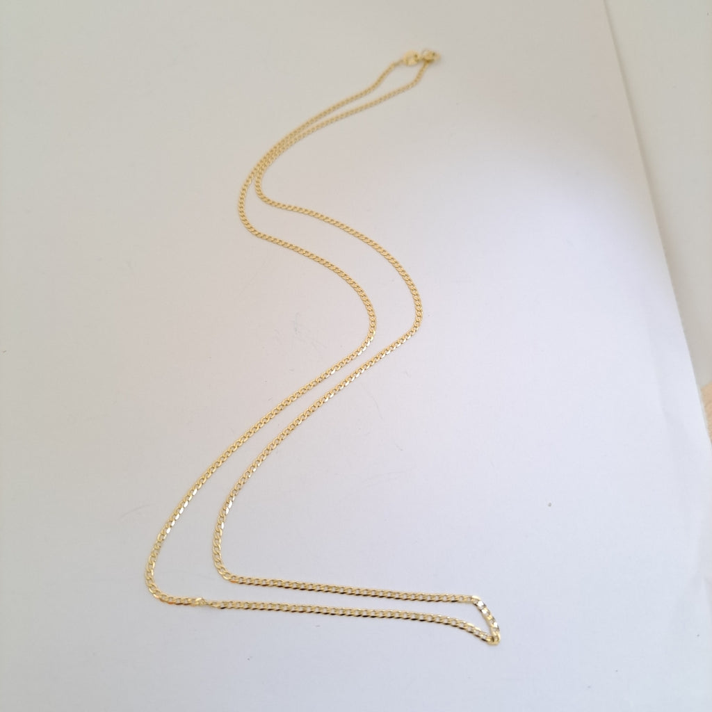 CADENAS BARBADA AMARILLA ORO 14K 2.2 (NUEVO)