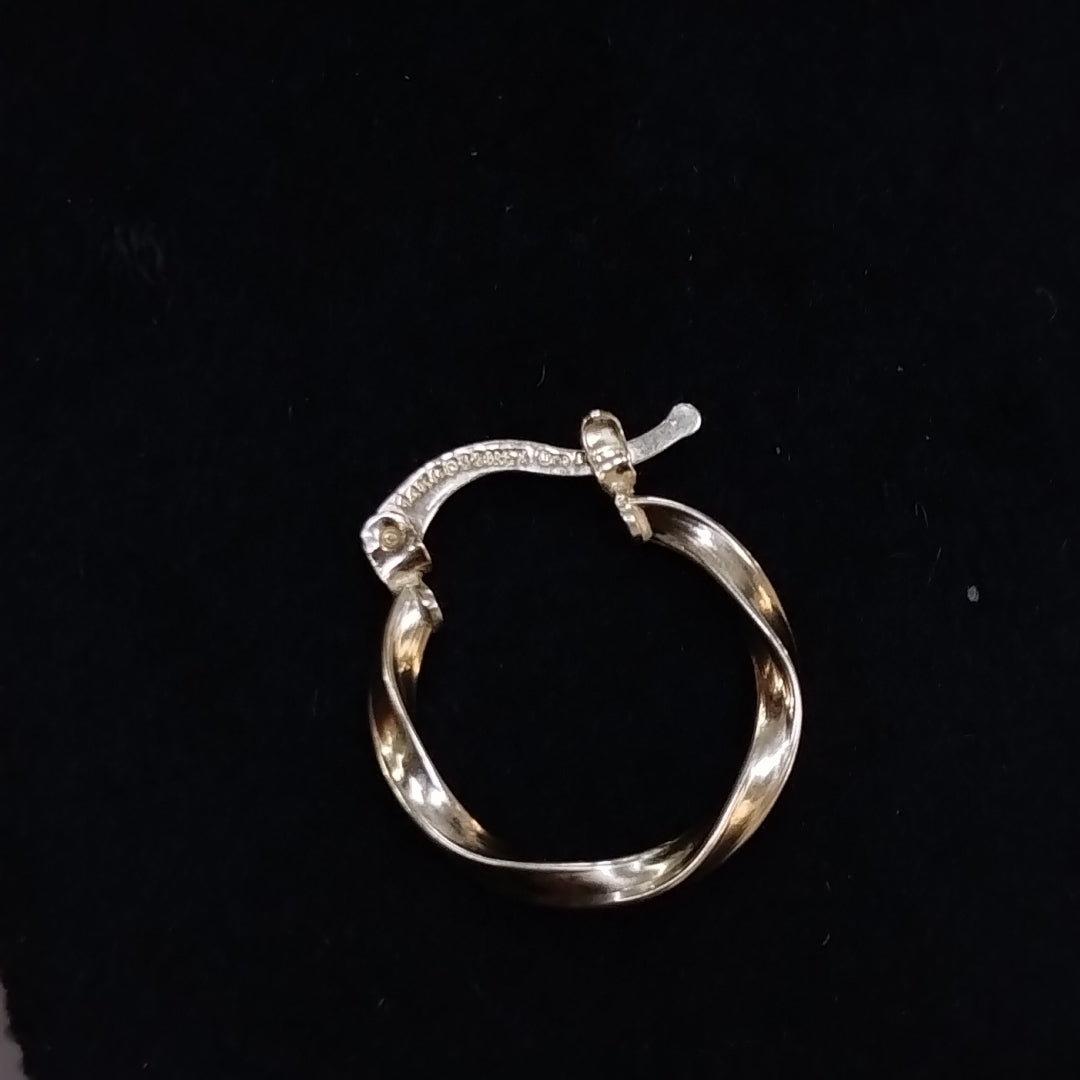 ARETES ARRACADAS TORZAL 14K 1.1 GR (NUEVO)