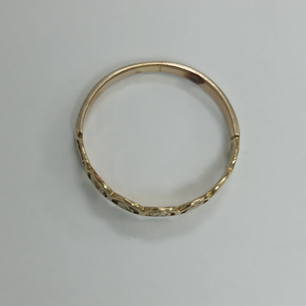 ARGOLLA DE LA SUERTE ORO 14 K 1.8 GRMS (SEMINUEVO)