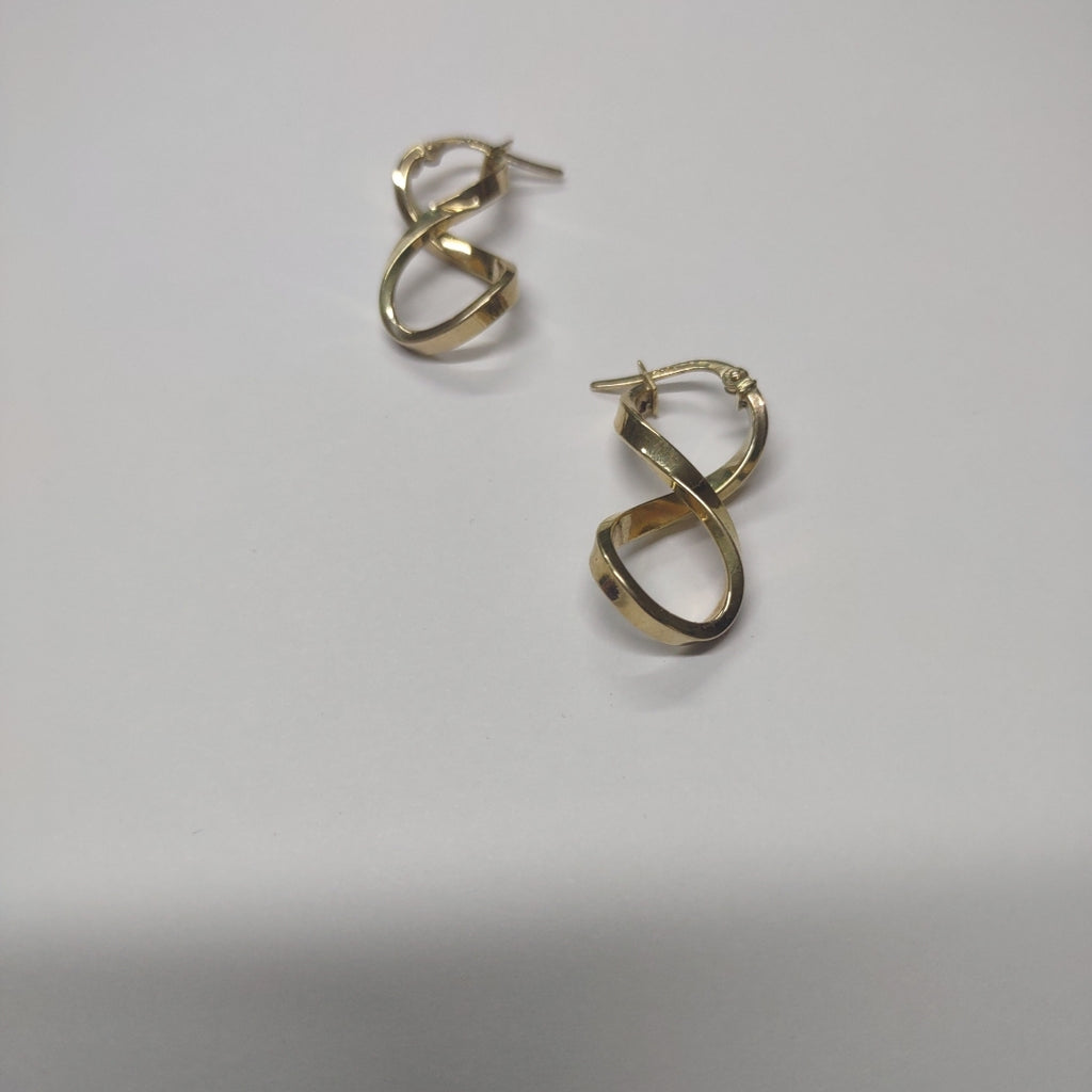ARRACADAS PAR ORO 14 K 3.7 GRMS (SEMINUEVO)