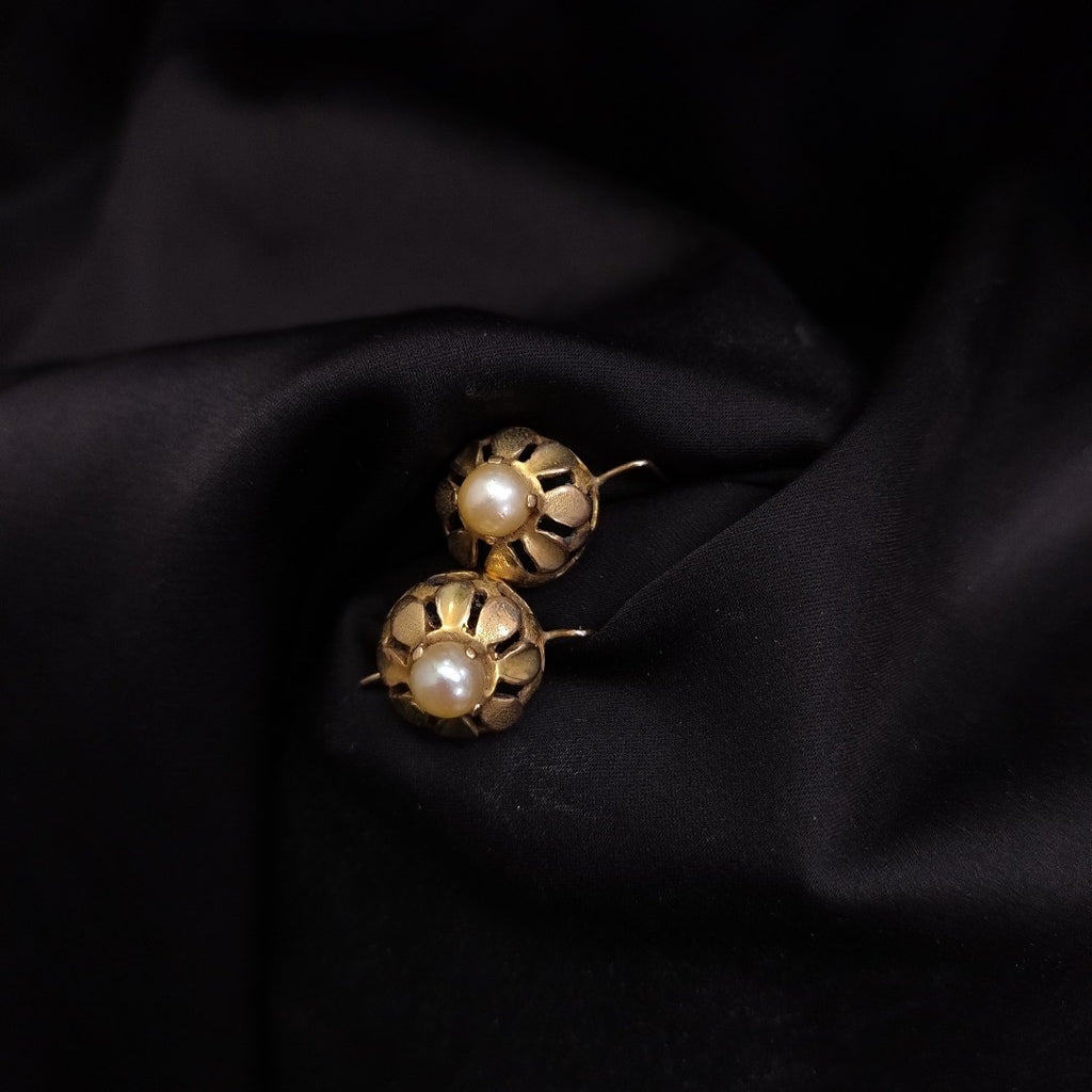 ARETES PAR ORO 14 K 3.7 GRMS (SEMINUEVO)