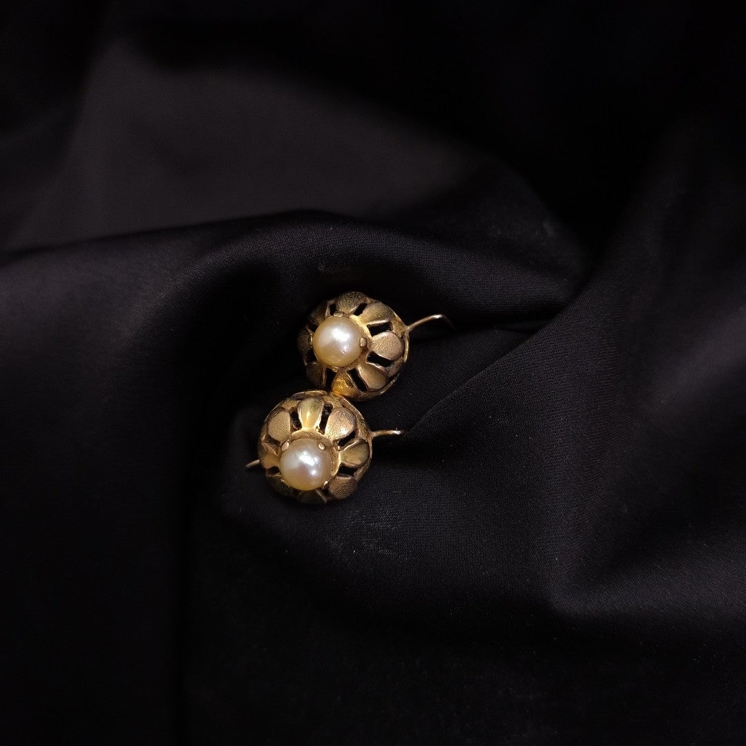 ARETES PAR ORO 14 K 3.7 GRMS (SEMINUEVO)