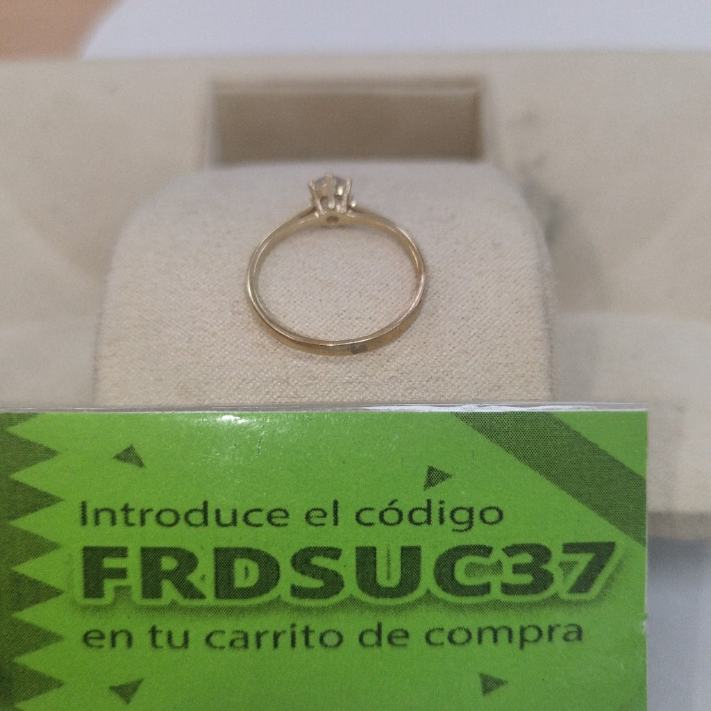 SOLITARIO ORO 10 K 1.4 GRMS (SEMINUEVO)