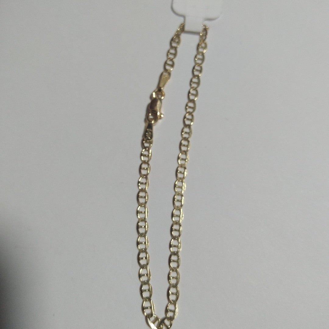 PULSERA GUCHI 14K 18 CM 2 GR (NUEVO)