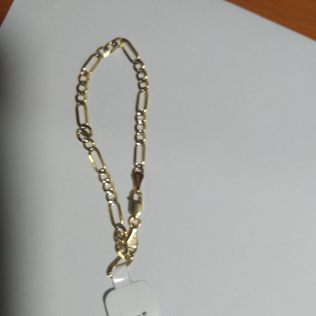 PULSERA 3X1 14K 18 CM 3.9 GR (NUEVO)