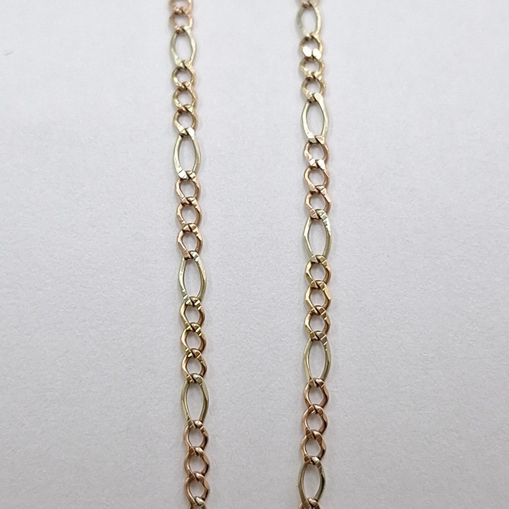 CADENA ORO COMBINADO 10 K 3,60 GRMS (SEMINUEVO)