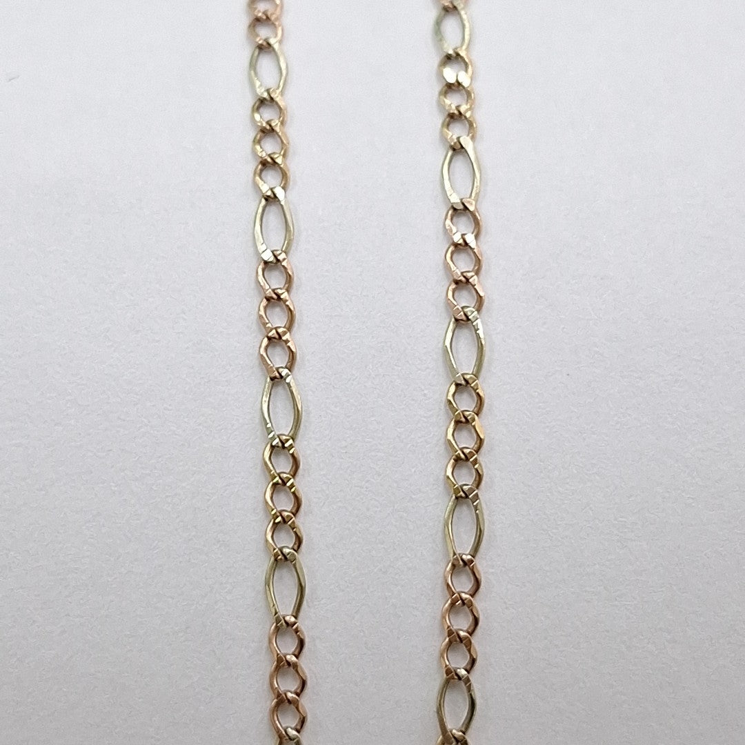 CADENA ORO COMBINADO 10 K 3,60 GRMS (SEMINUEVO)
